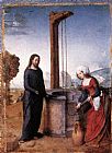 Christ and the Woman of Samaria by Juan De Flandes